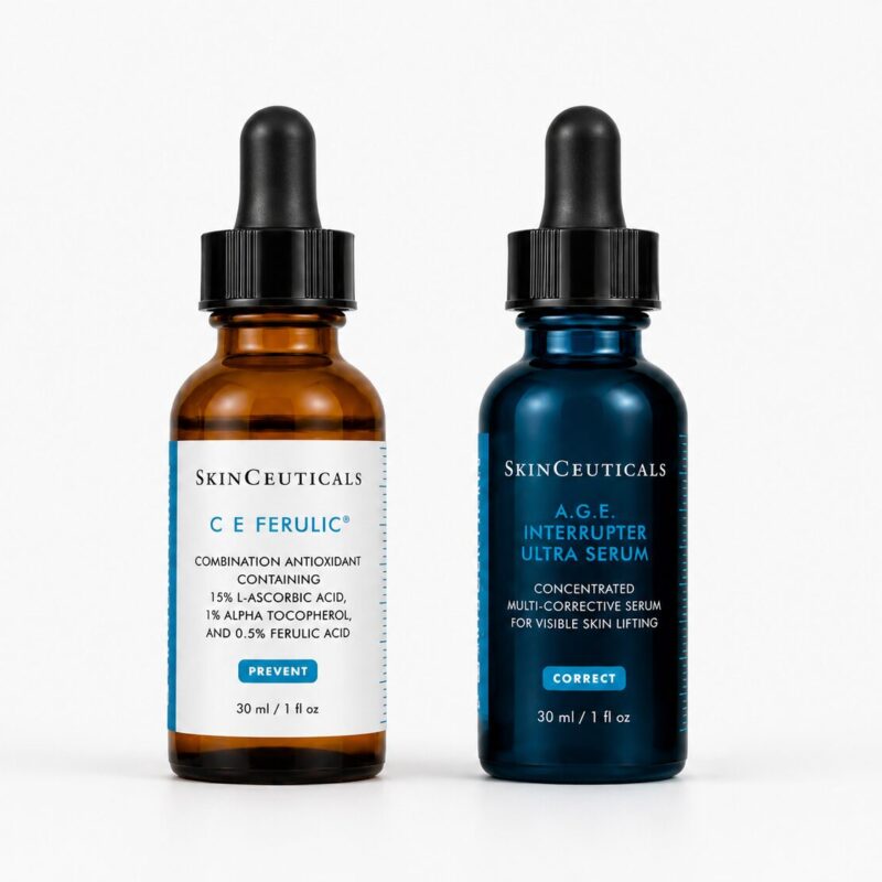 Lift & Brighten Duo: SkinCeuticals C E Ferulic + A.G.E. Interrupter Ultra Serum